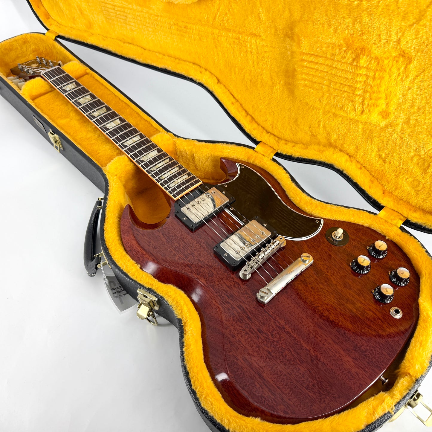2023 Gibson Custom Shop SG Standard ’61 Reissue Les Paul – Cherry Red