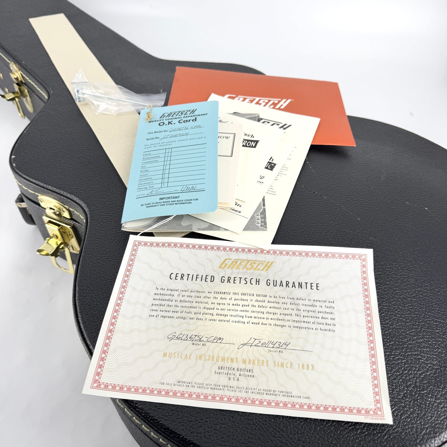 2021 Gretsch Limited Edition Falcon G6136TSL-CPM LTD – 2 Tone Copper / Sahara Metallic