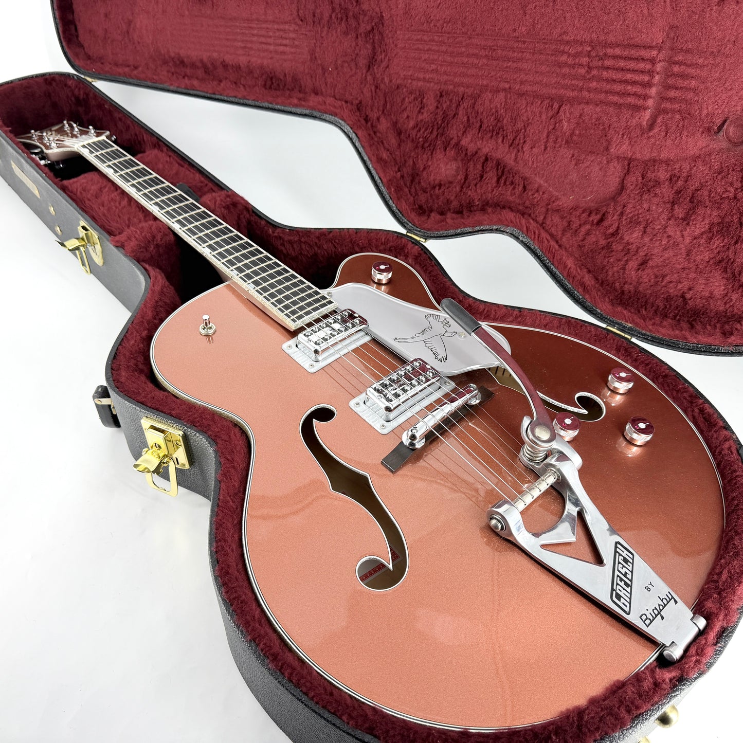 2021 Gretsch Limited Edition Falcon G6136TSL-CPM LTD – 2 Tone Copper / Sahara Metallic