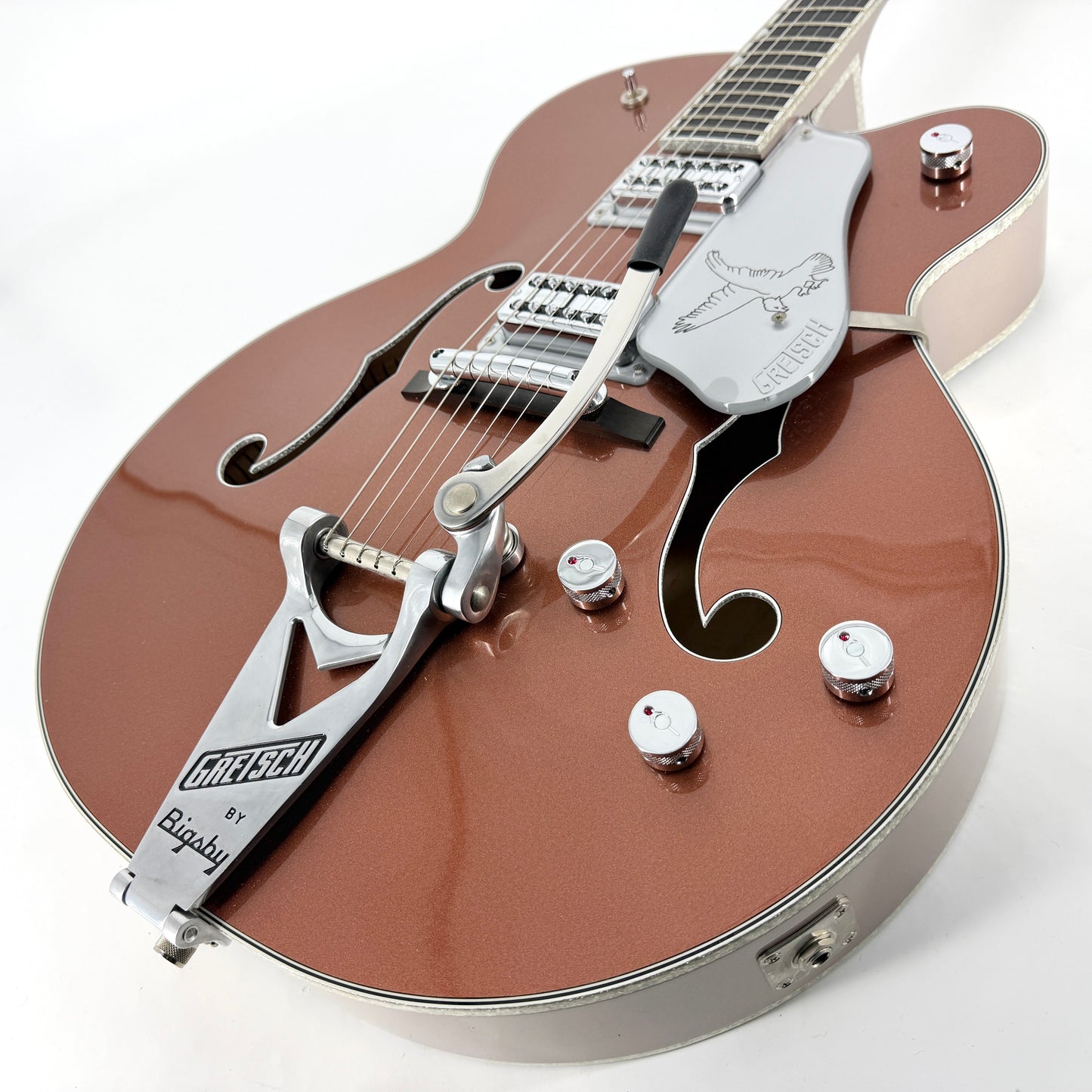 2021 Gretsch Limited Edition Falcon G6136TSL-CPM LTD – 2 Tone Copper / Sahara Metallic