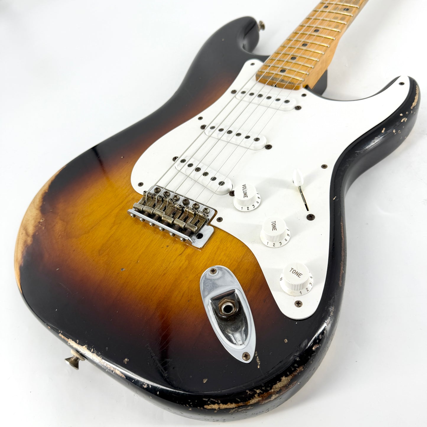 2014 Fender Custom Shop 60th Anniversary '54 Stratocaster Heavy Relic – 2 Tone Sunburst