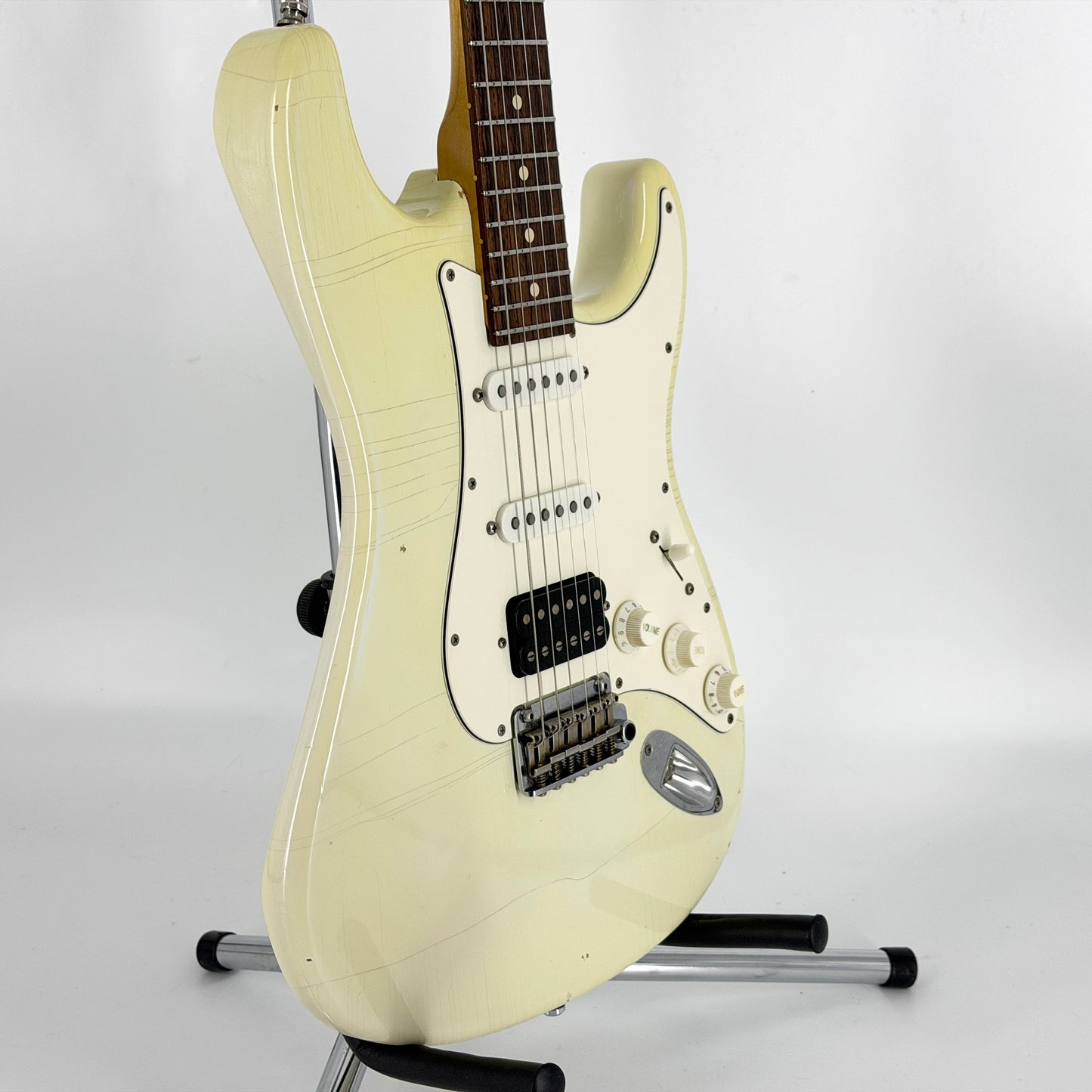 2015 Suhr Classic S Antique HSS - Olympic White