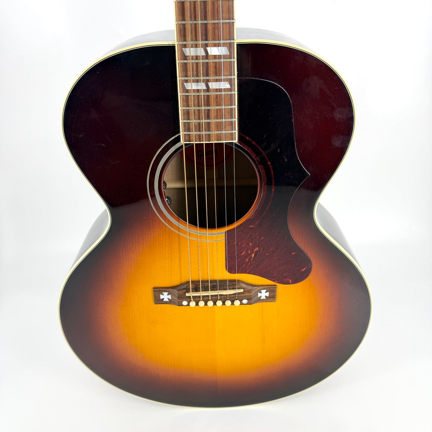 2015 Gibson Custom Shop Limited Edition J-185 Red Spruce - Sunset Burst