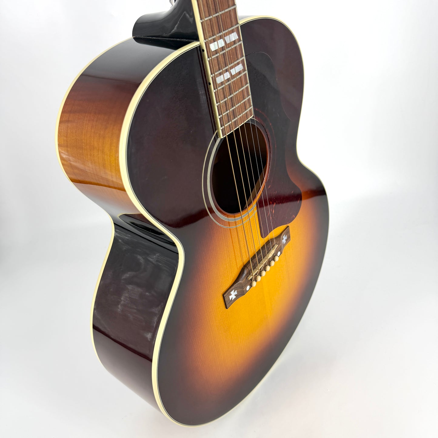 2015 Gibson Custom Shop Limited Edition J-185 Red Spruce - Sunset Burst