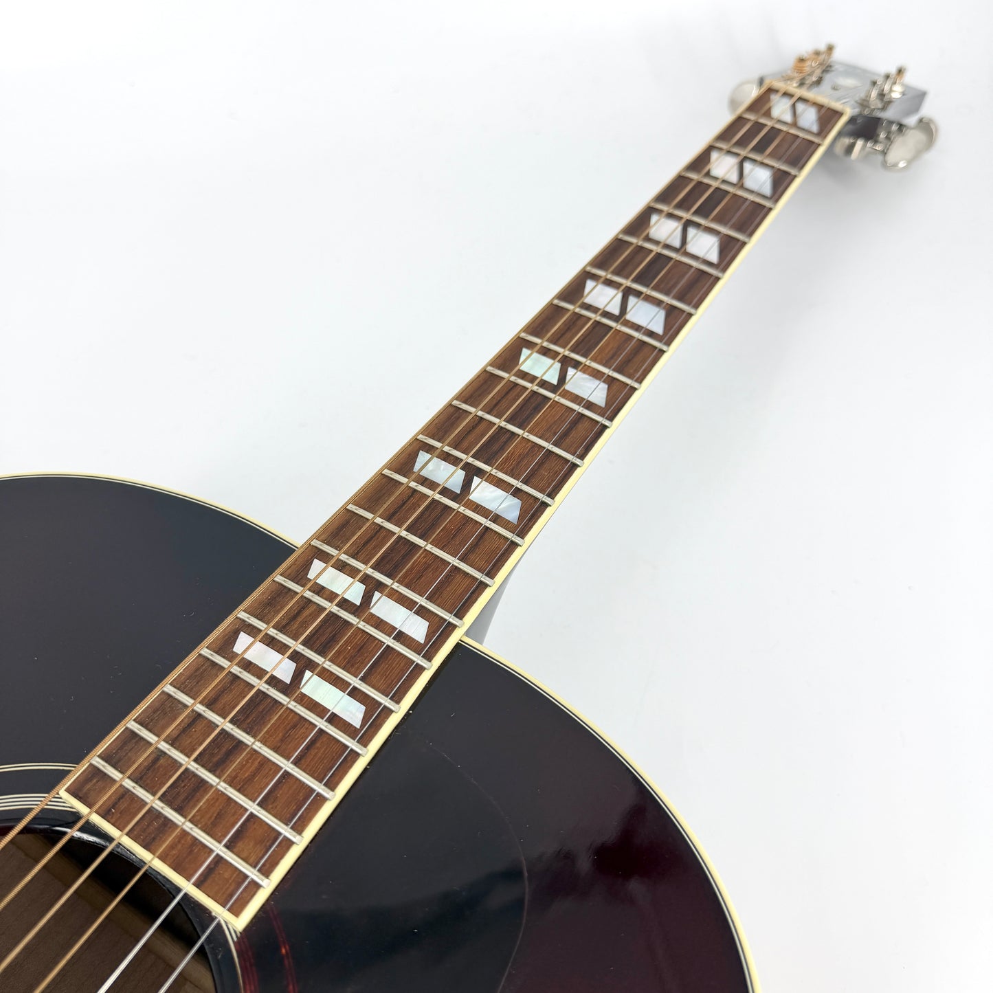 2015 Gibson Custom Shop Limited Edition J-185 Red Spruce - Sunset Burst
