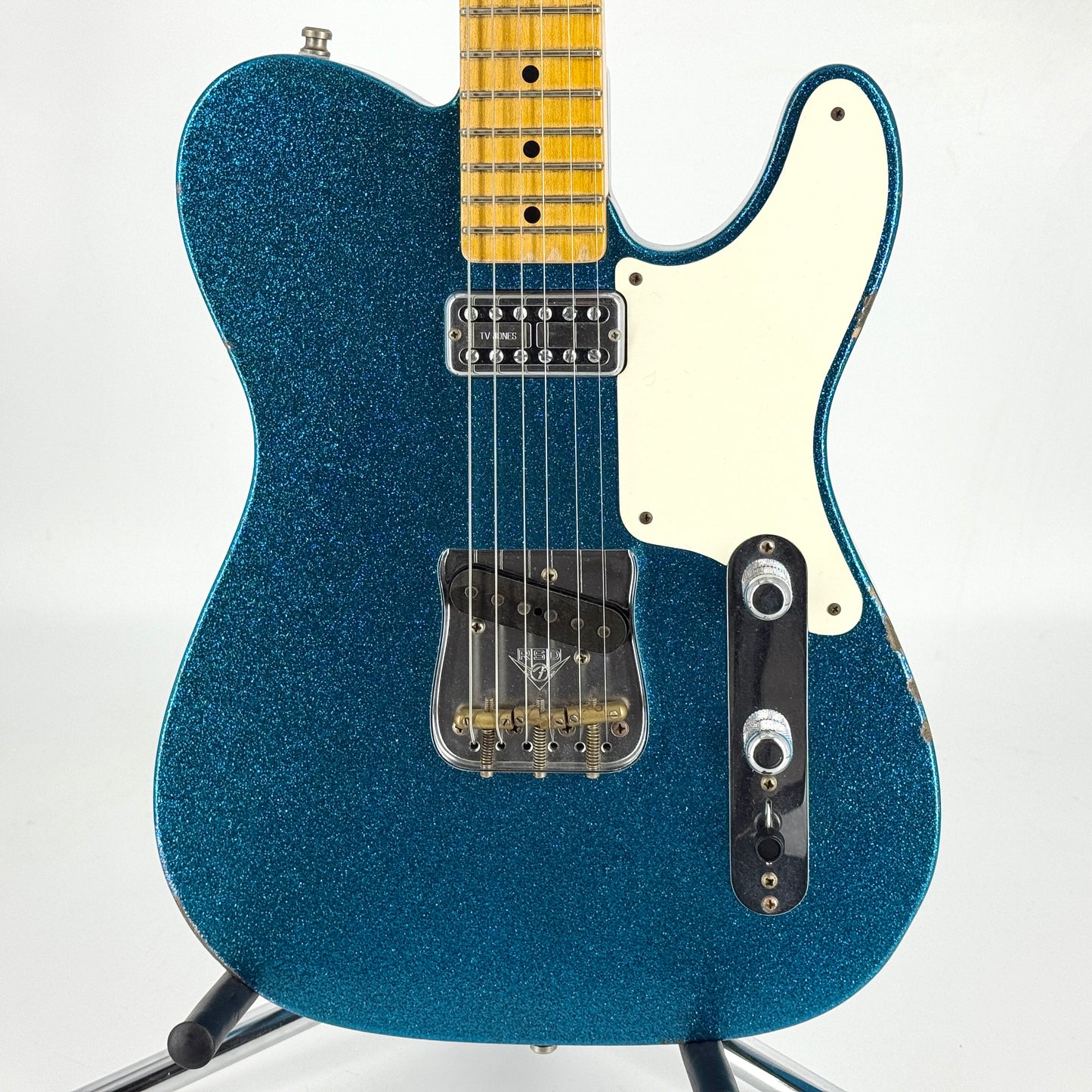 2015 Fender Custom Shop Limited Edition Caballo Tono Telecaster Relic – Lake Placid Blue Sparkle