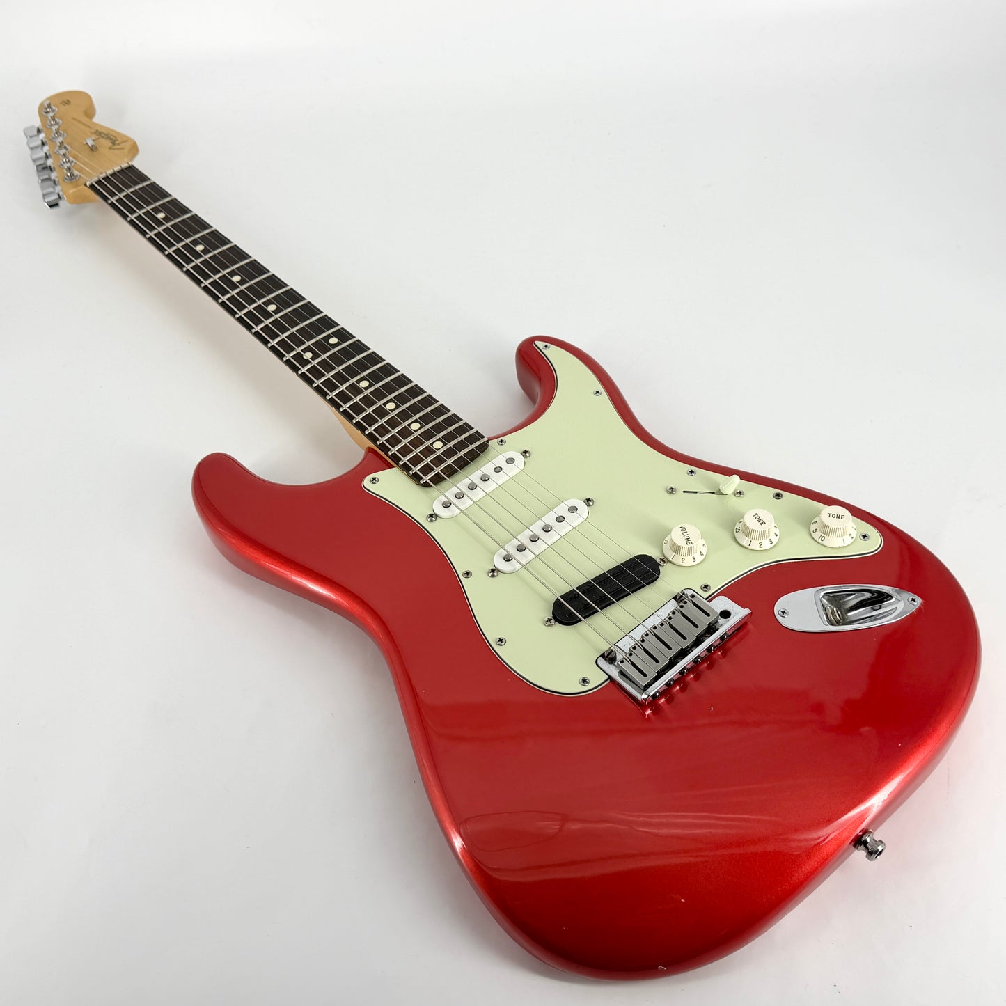 2001 Fender American Series Stratocaster – Chrome Red