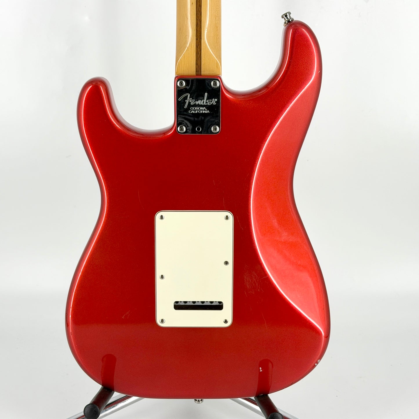 2001 Fender American Series Stratocaster – Chrome Red