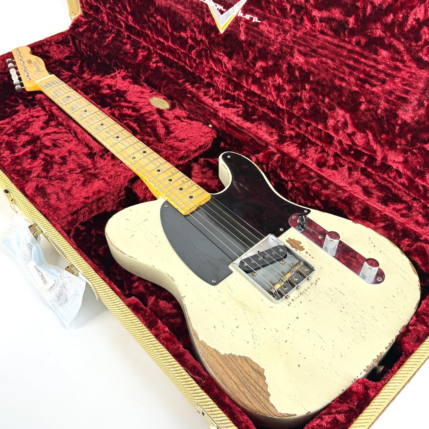 2021 Fender Custom Shop Masterbuilt Greg Fessler '51 Esquire Heavy Relic - Honey Blonde