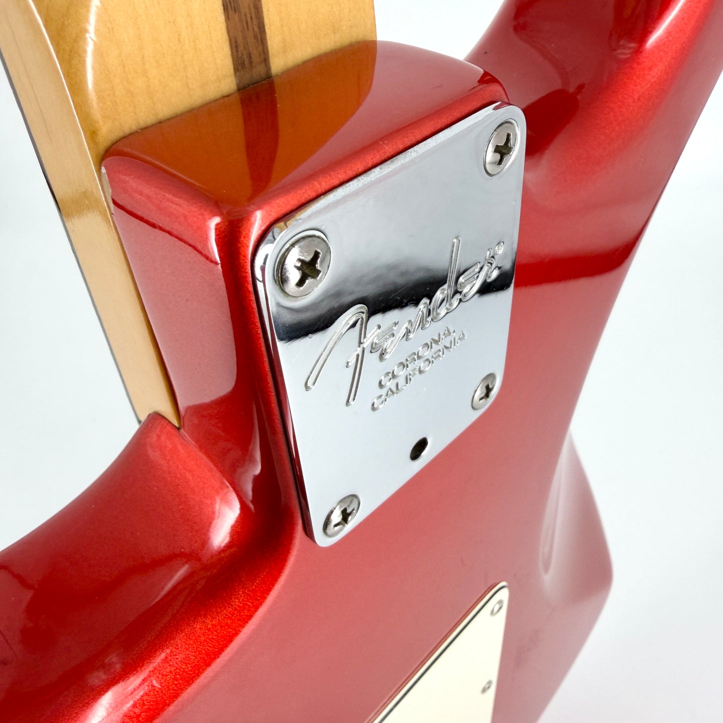 2001 Fender American Series Stratocaster – Chrome Red