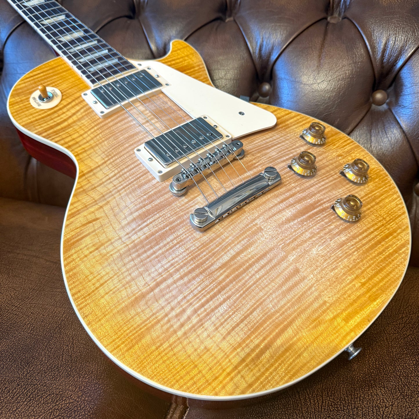 2024 Gibson Les Paul Standard 50s Custom Shop Top  – Lemon Burst