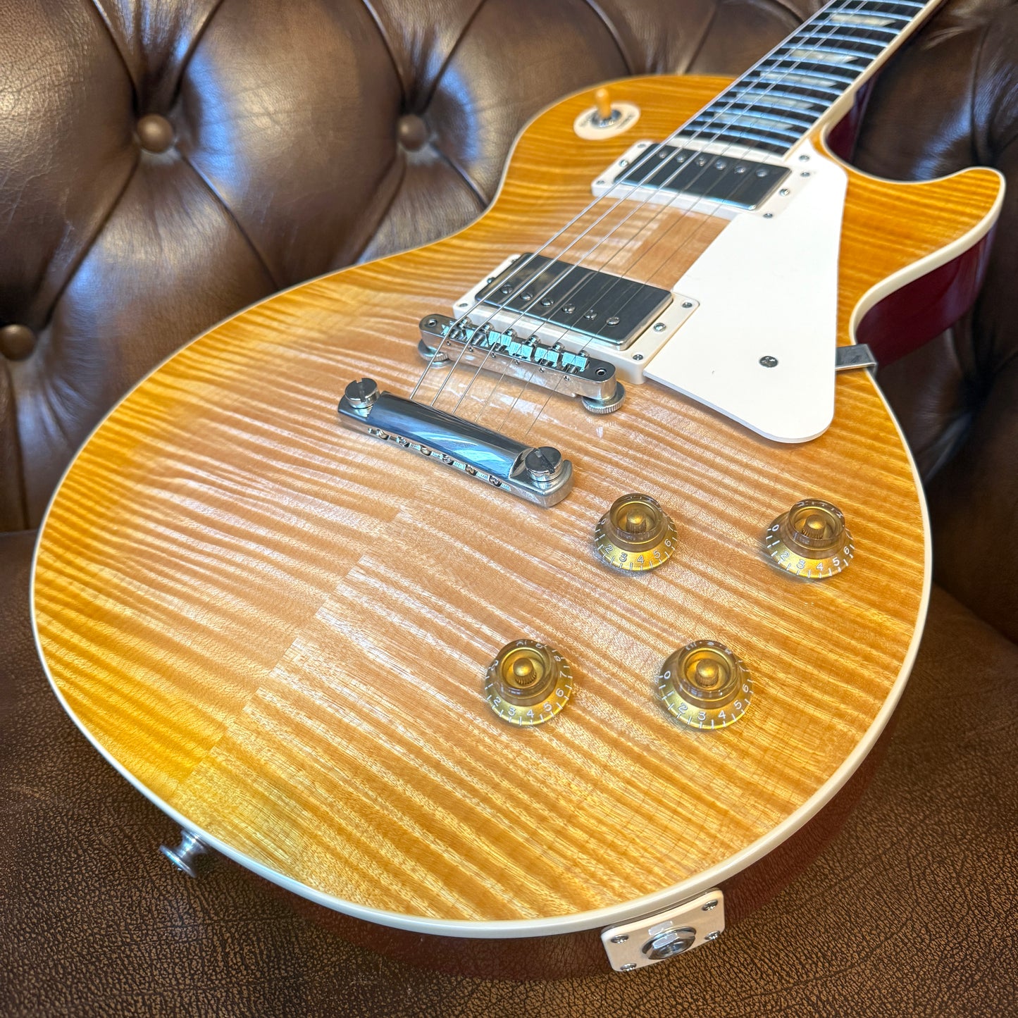 2024 Gibson Les Paul Standard 50s Custom Shop Top  – Lemon Burst
