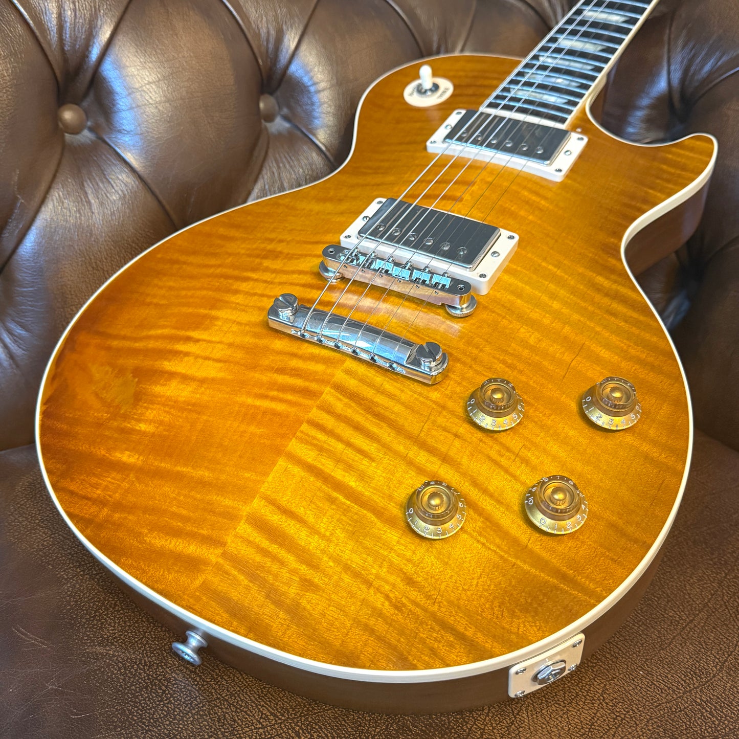 2024 Gibson Kirk Hammett Greeny Les Paul Standard – Greeny Burst