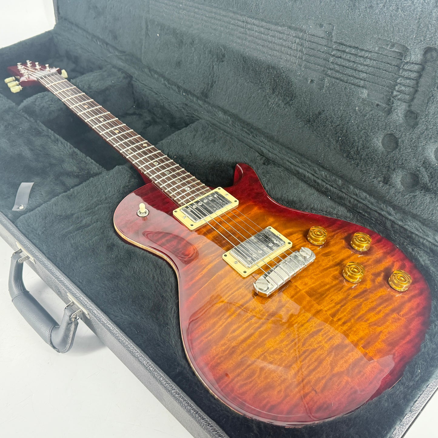2001 PRS Singlecut - Dark Cherry Sunburst
