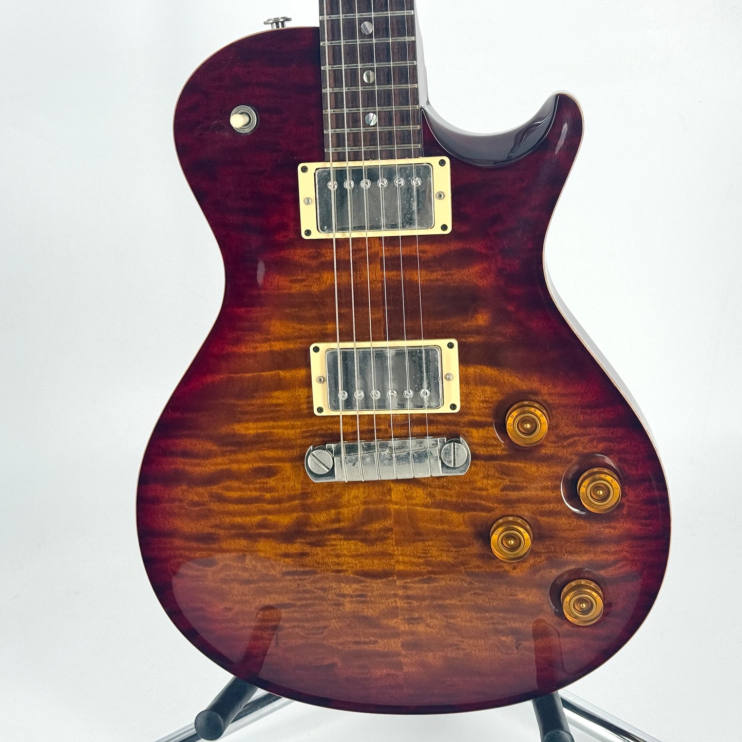 2001 PRS Singlecut - Dark Cherry Sunburst