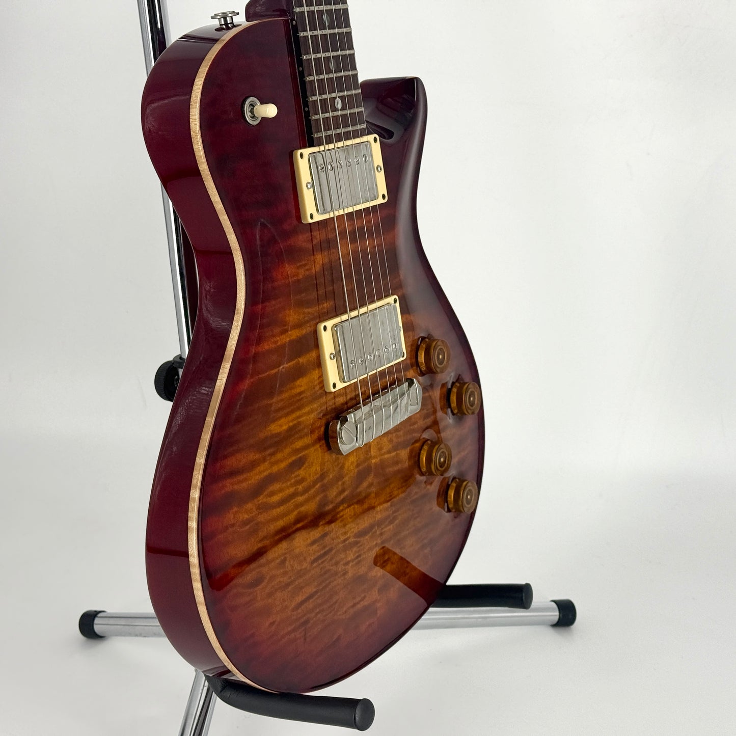 2001 PRS Singlecut - Dark Cherry Sunburst