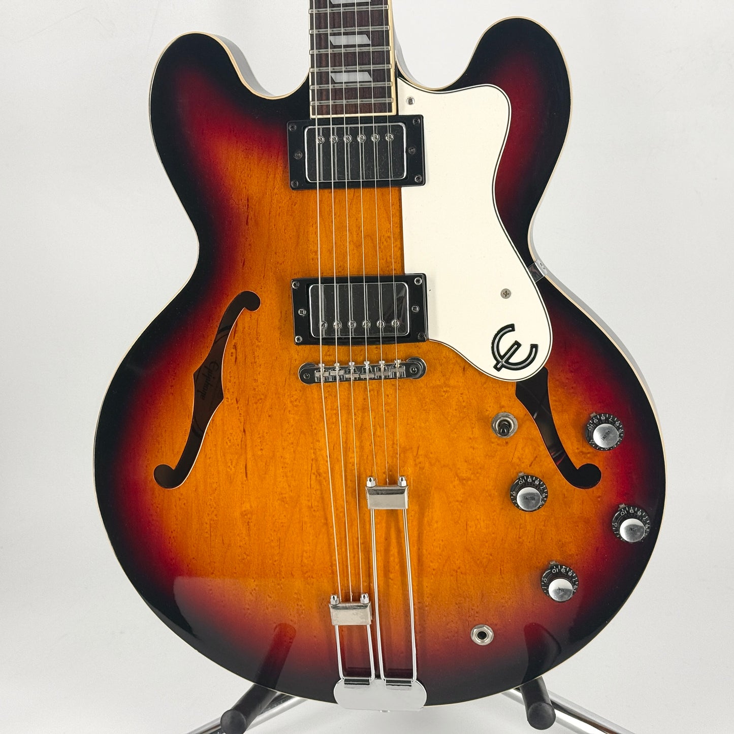 1996 Epiphone Riviera (Peerless Korea) - Vintage Sunburst