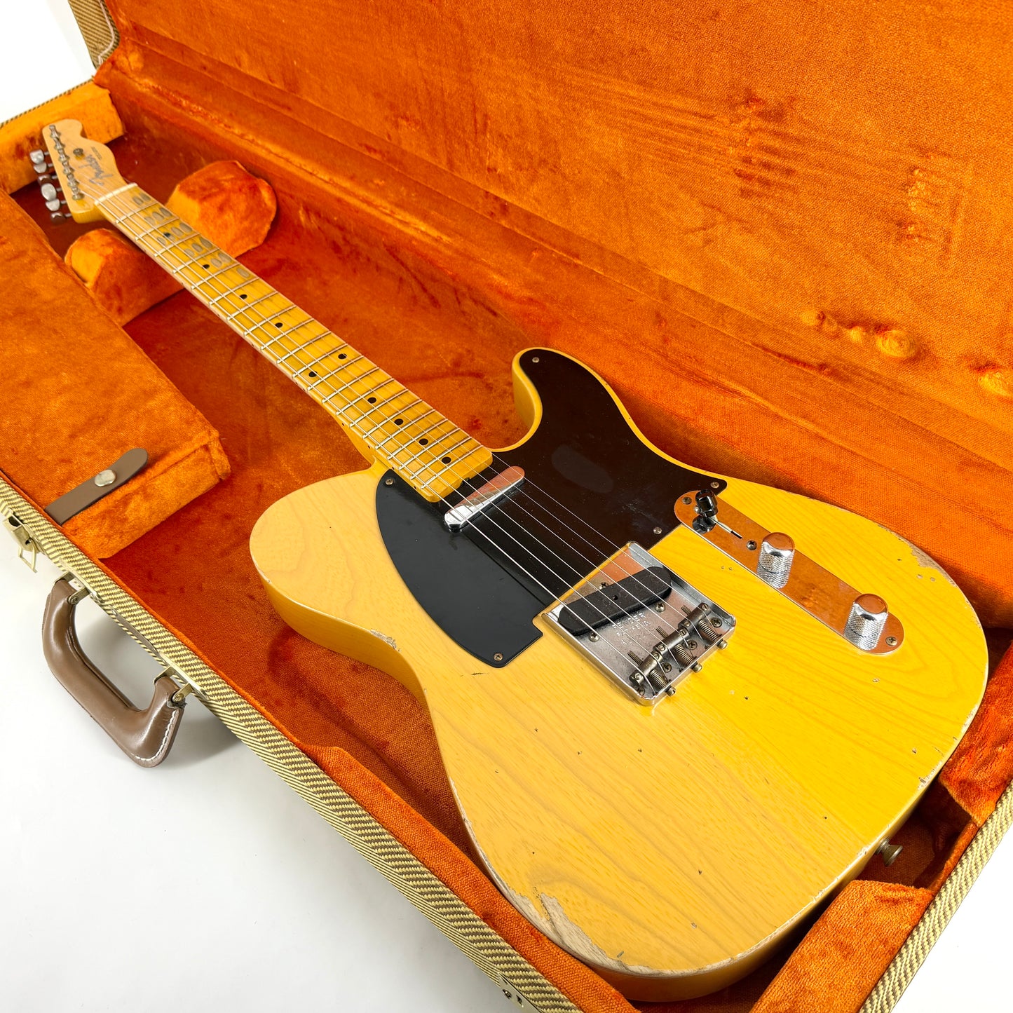 2021 Fender Custom Shop ’52 Relic Telecaster – Butterscotch Blonde