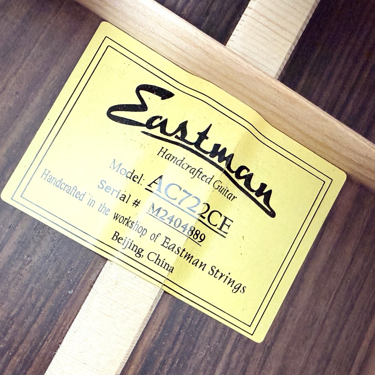 2024 Eastman AC722CE - Natural