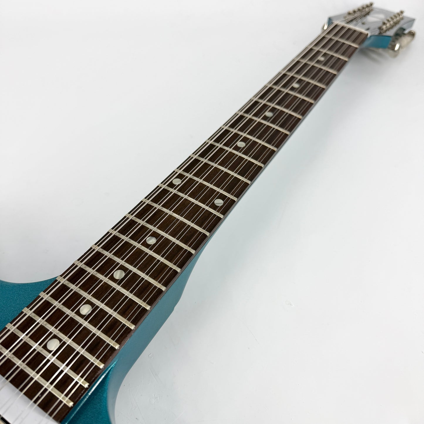 2024 Gibson Custom Shop 1965 Non-Reverse Firebird V 12 String - Aqua Mist