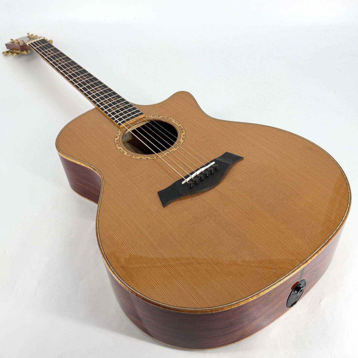 2017 Taylor Custom Grand Auditorium - Dark Cedar + Cocobolo