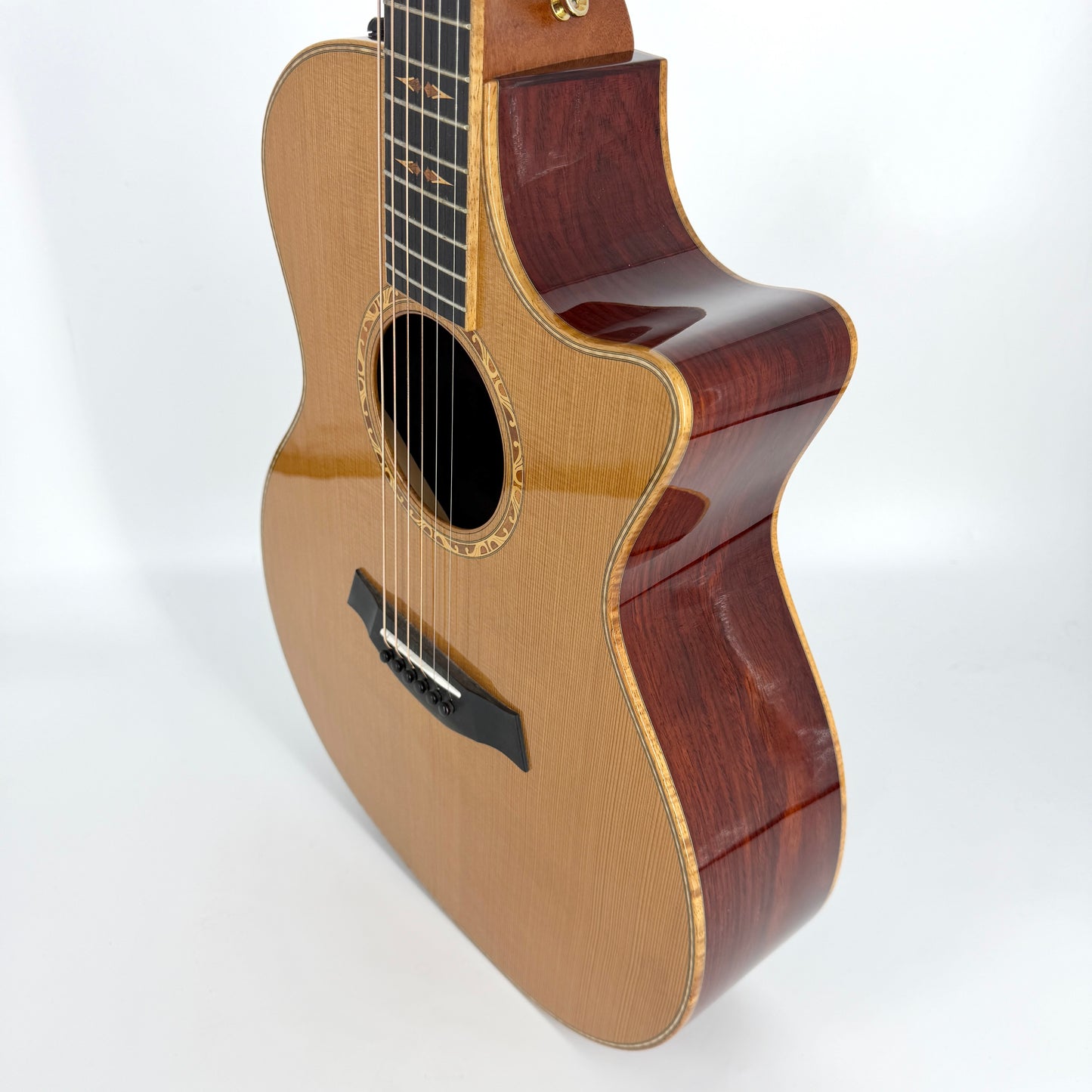 2017 Taylor Custom Grand Auditorium - Dark Cedar + Cocobolo