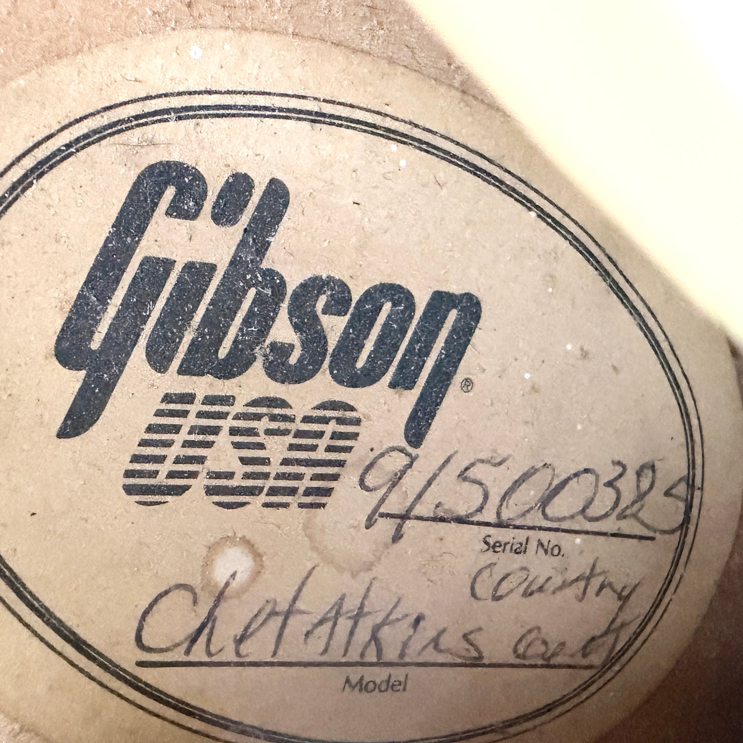 1990 Gibson Chet Atkins Country Gentleman – Ebony