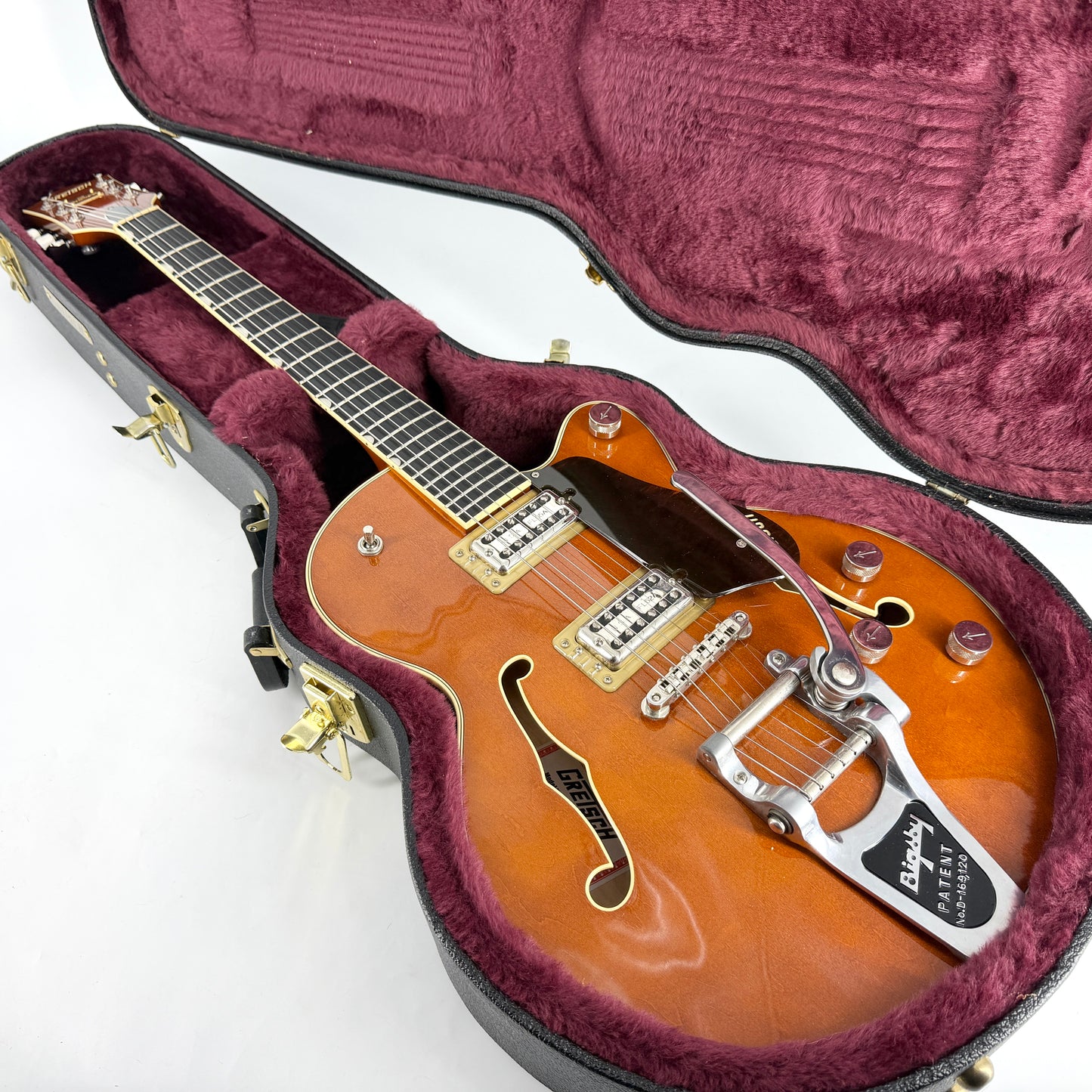 2020 Gretsch Players Edition G6659T Broadkaster Jnr - Roundup Orange
