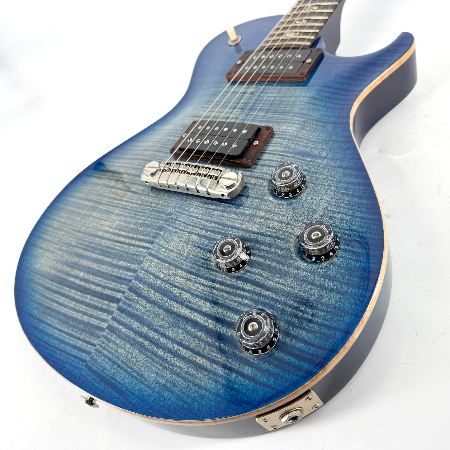 2012 PRS Chris Henderson Signature 10 Top - Faded Blue Burst