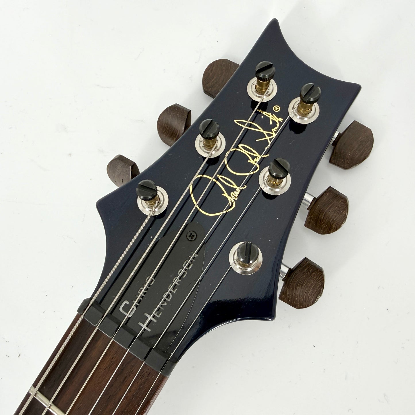 2012 PRS Chris Henderson Signature 10 Top - Faded Blue Burst