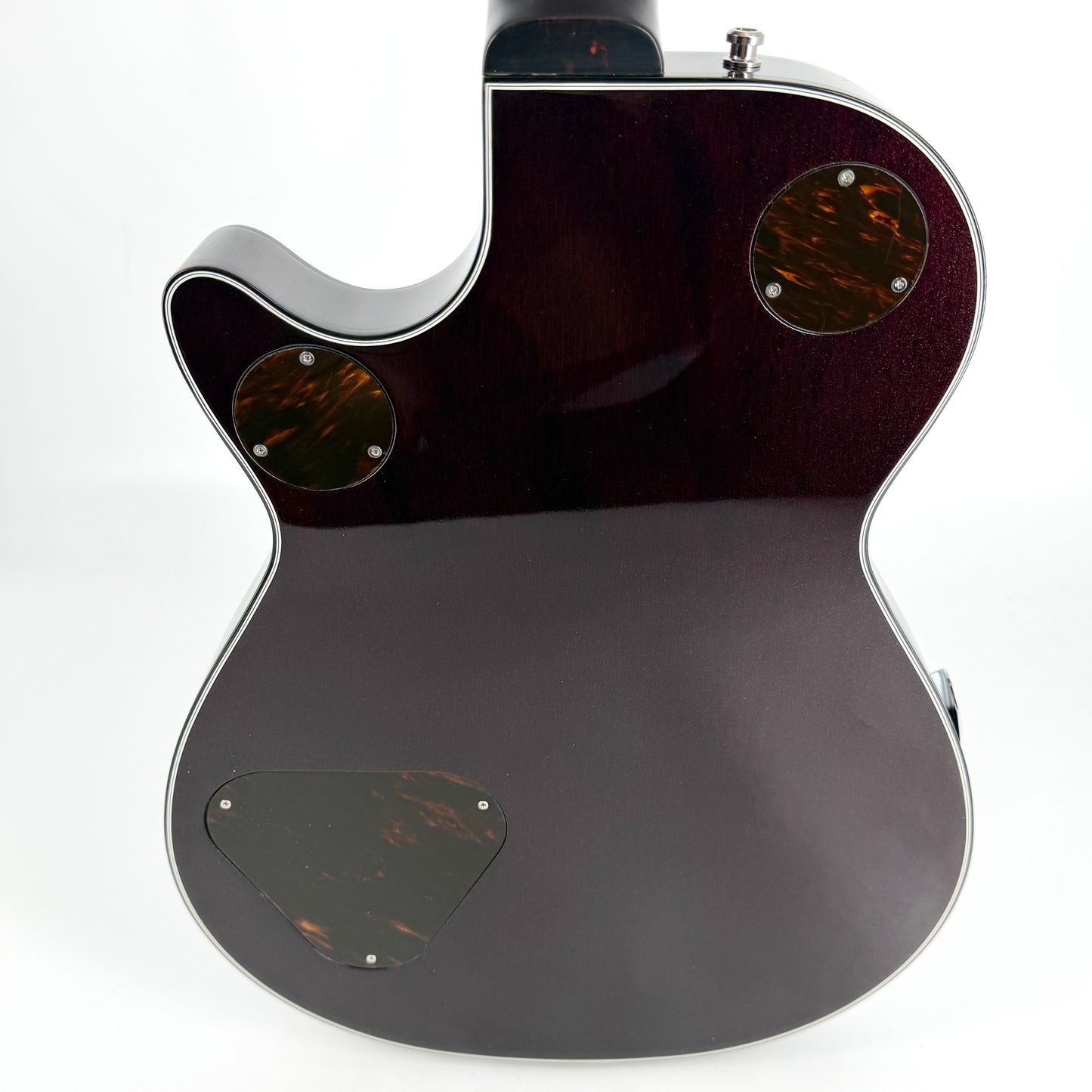 2026 Gretsch Nigel Hendroff Penguin G6134TFM-NH - Dark Cherry Metallic Flame