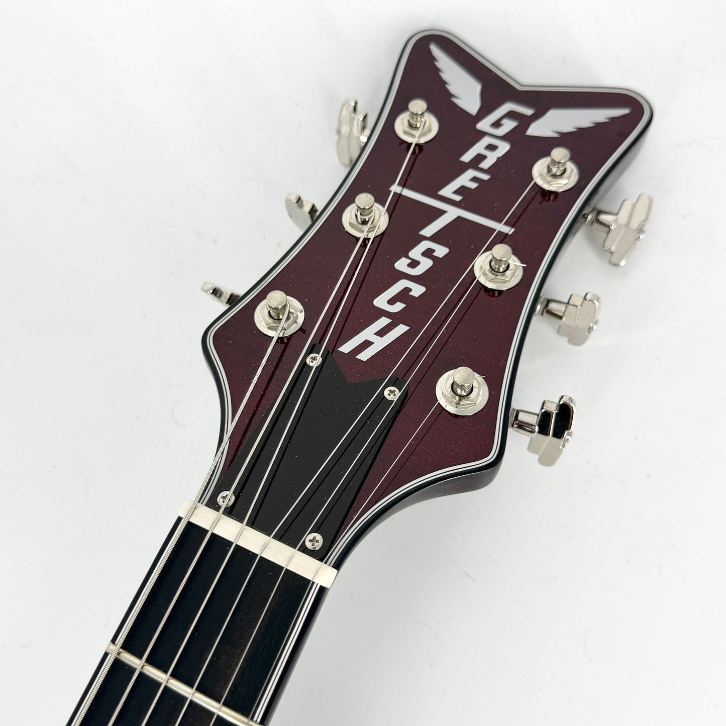 2026 Gretsch Nigel Hendroff Penguin G6134TFM-NH - Dark Cherry Metallic Flame