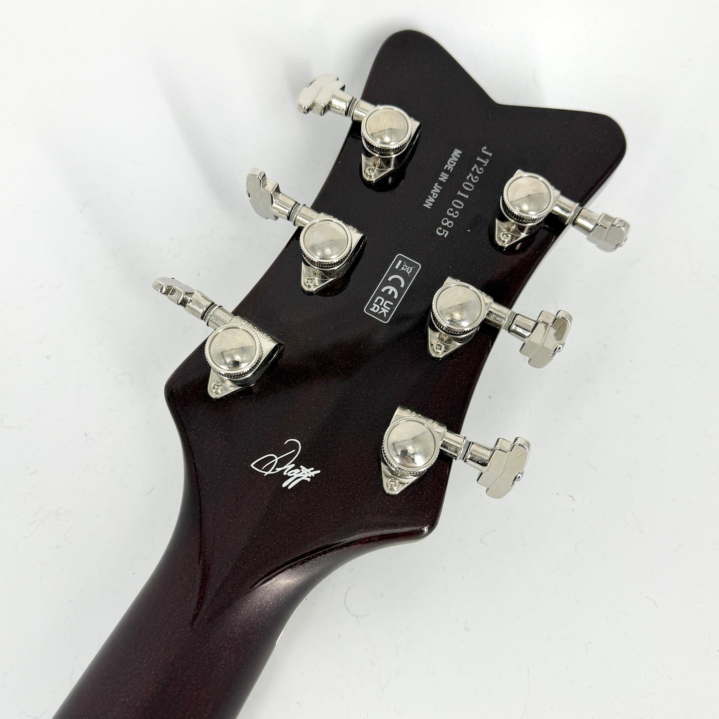 2026 Gretsch Nigel Hendroff Penguin G6134TFM-NH - Dark Cherry Metallic Flame
