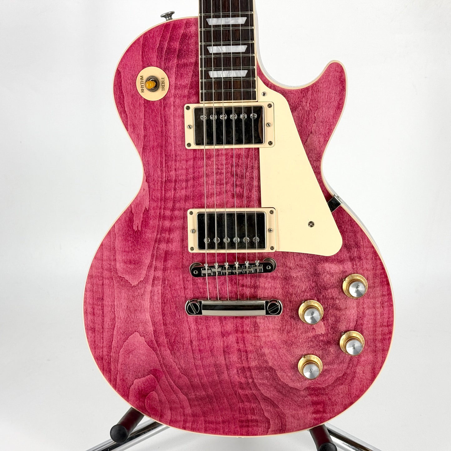 2023 Gibson Les Paul Standard 60’s Figured – Translucent Fuchsia