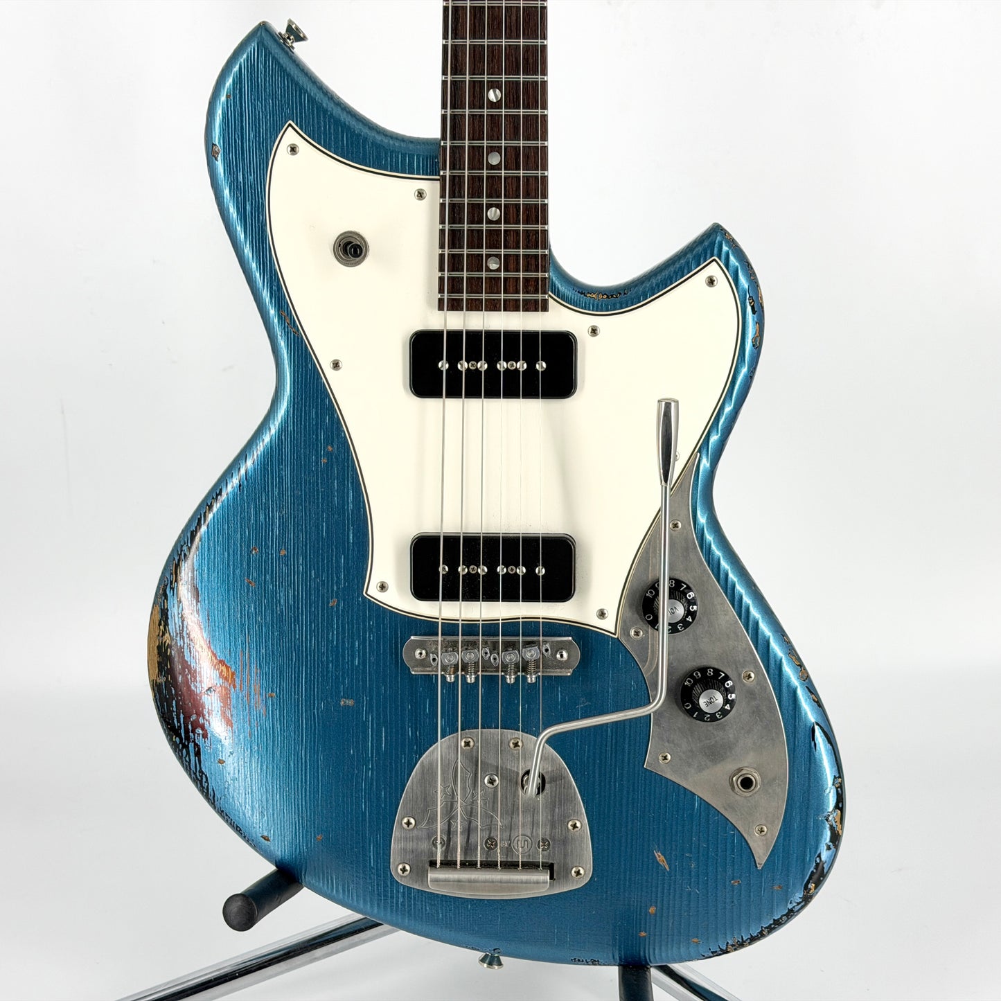 2025 Novo Serus J Limited - Lake Placid Blue over '64 3-Tone Sunburst