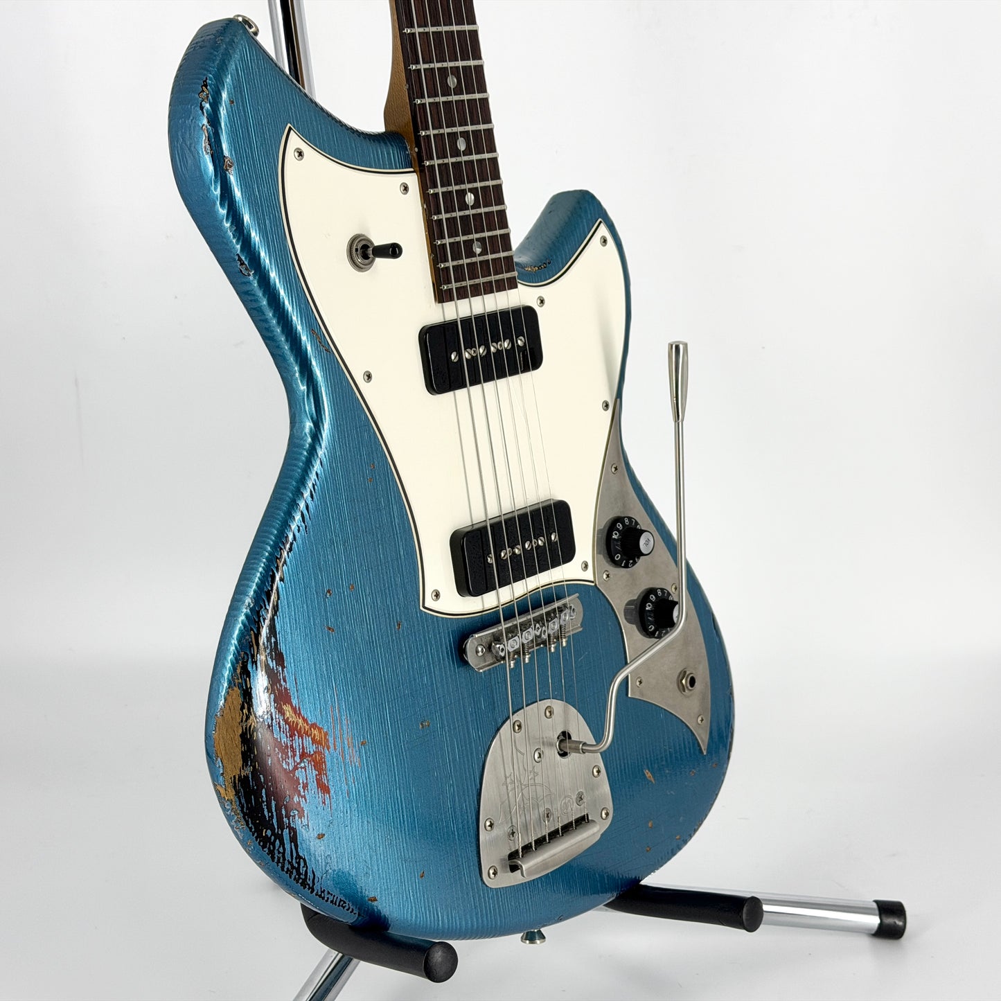 2025 Novo Serus J Limited - Lake Placid Blue over '64 3-Tone Sunburst