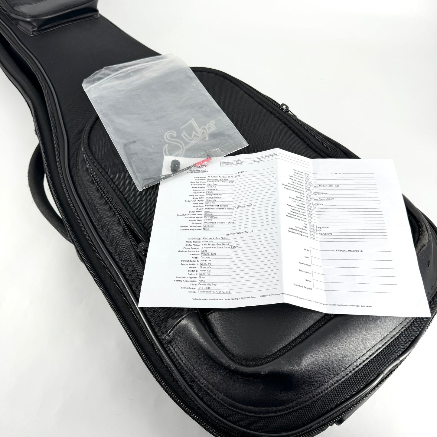 2019 Suhr Alt T - Vintage Natural