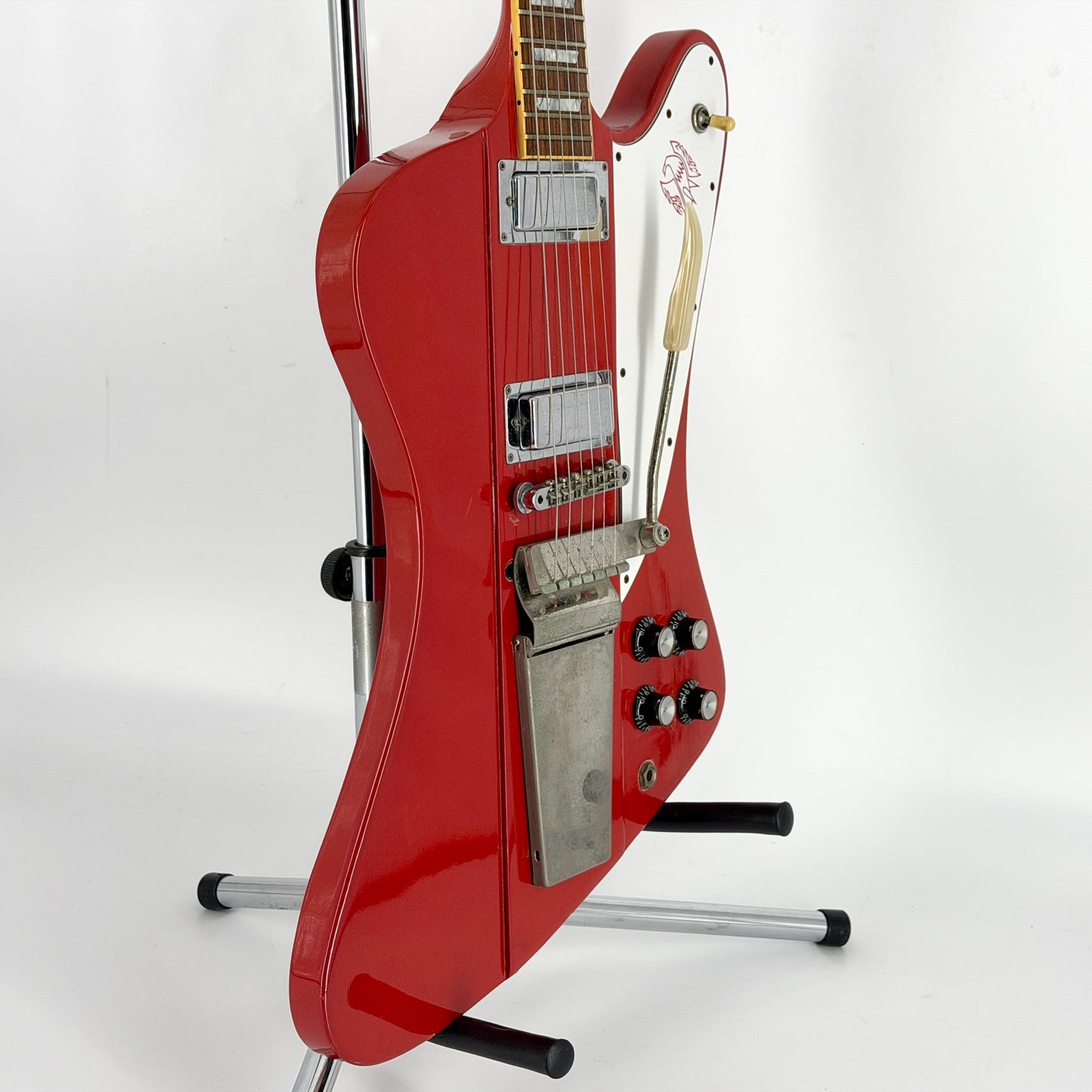 1990 Gibson Firebird V Reissue - Cardinal Red