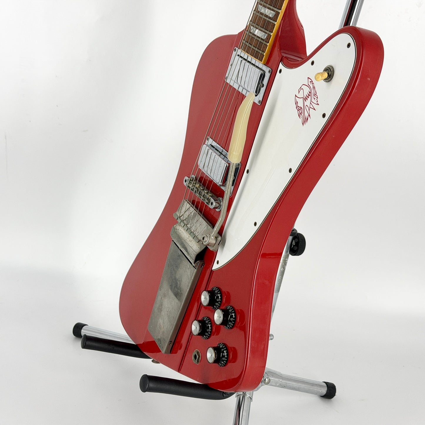 1990 Gibson Firebird V Reissue - Cardinal Red