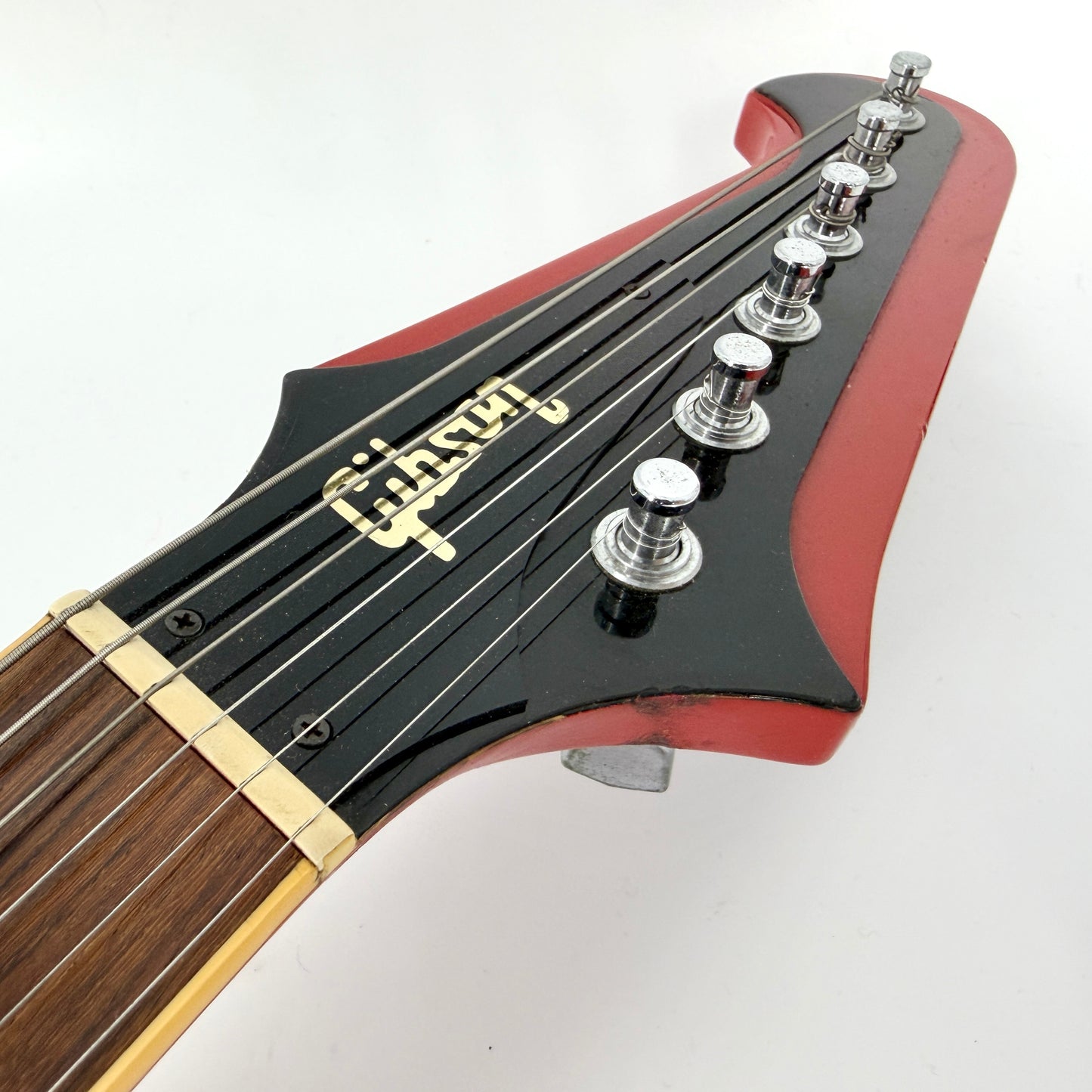1990 Gibson Firebird V Reissue - Cardinal Red