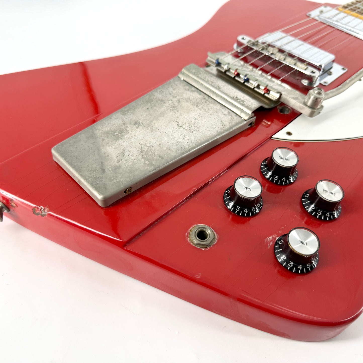 1990 Gibson Firebird V Reissue - Cardinal Red
