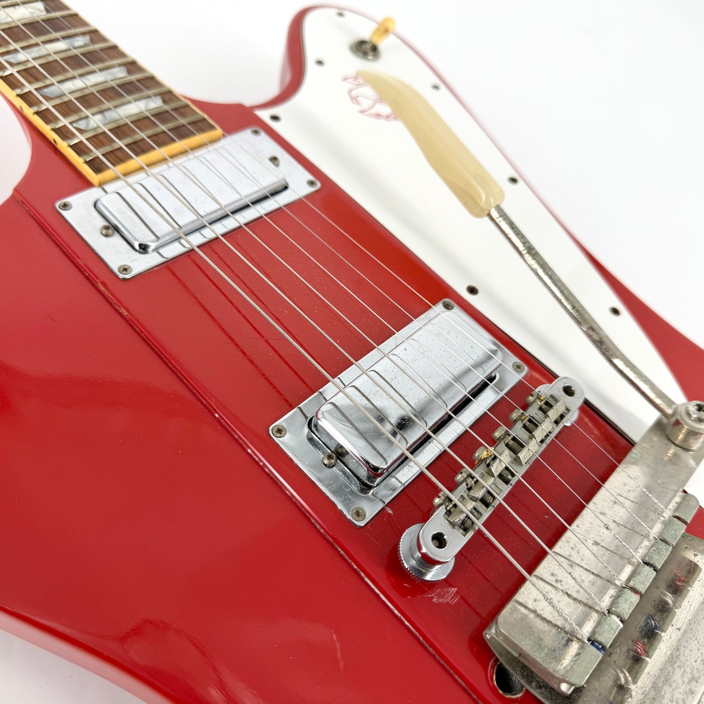 1990 Gibson Firebird V Reissue - Cardinal Red