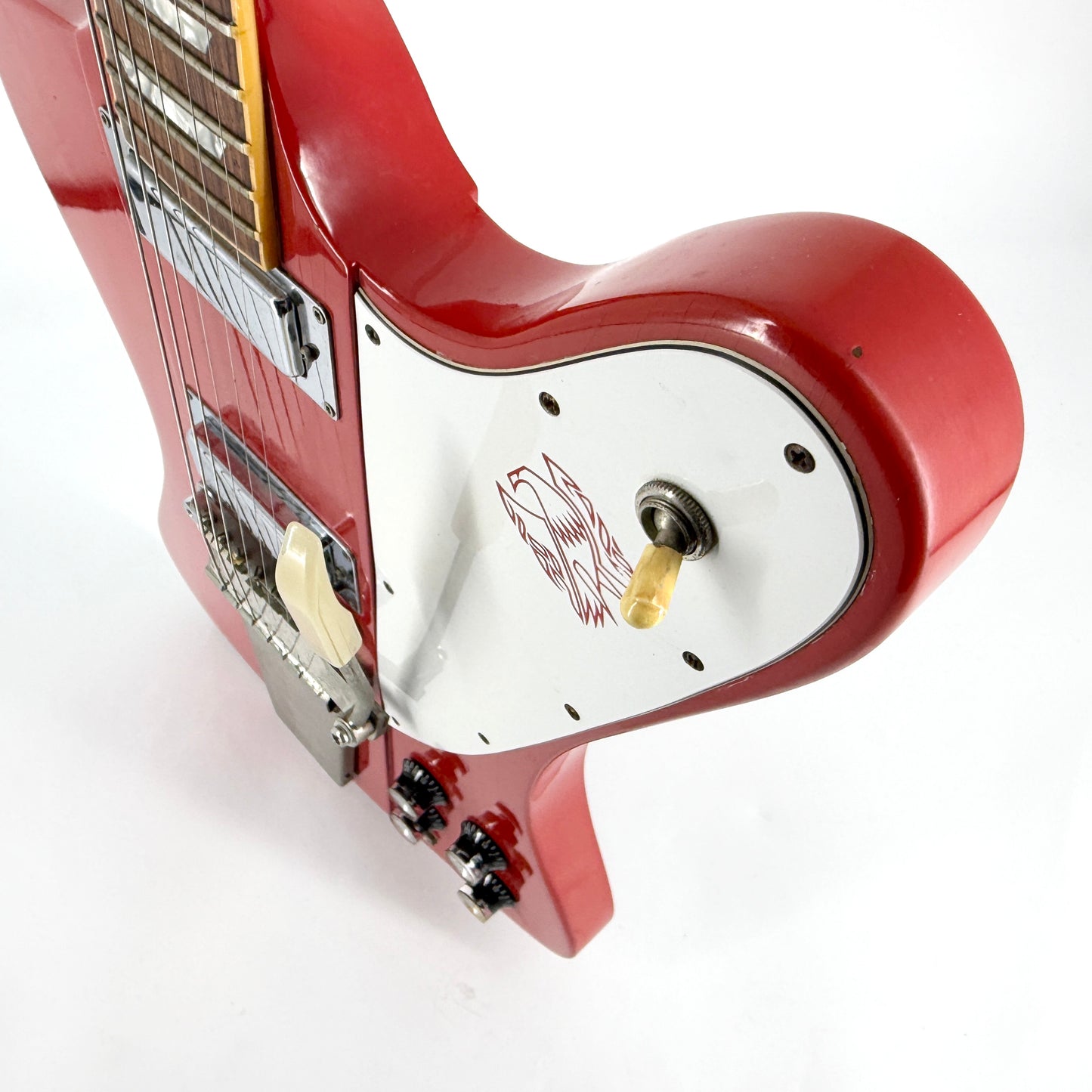 1990 Gibson Firebird V Reissue - Cardinal Red