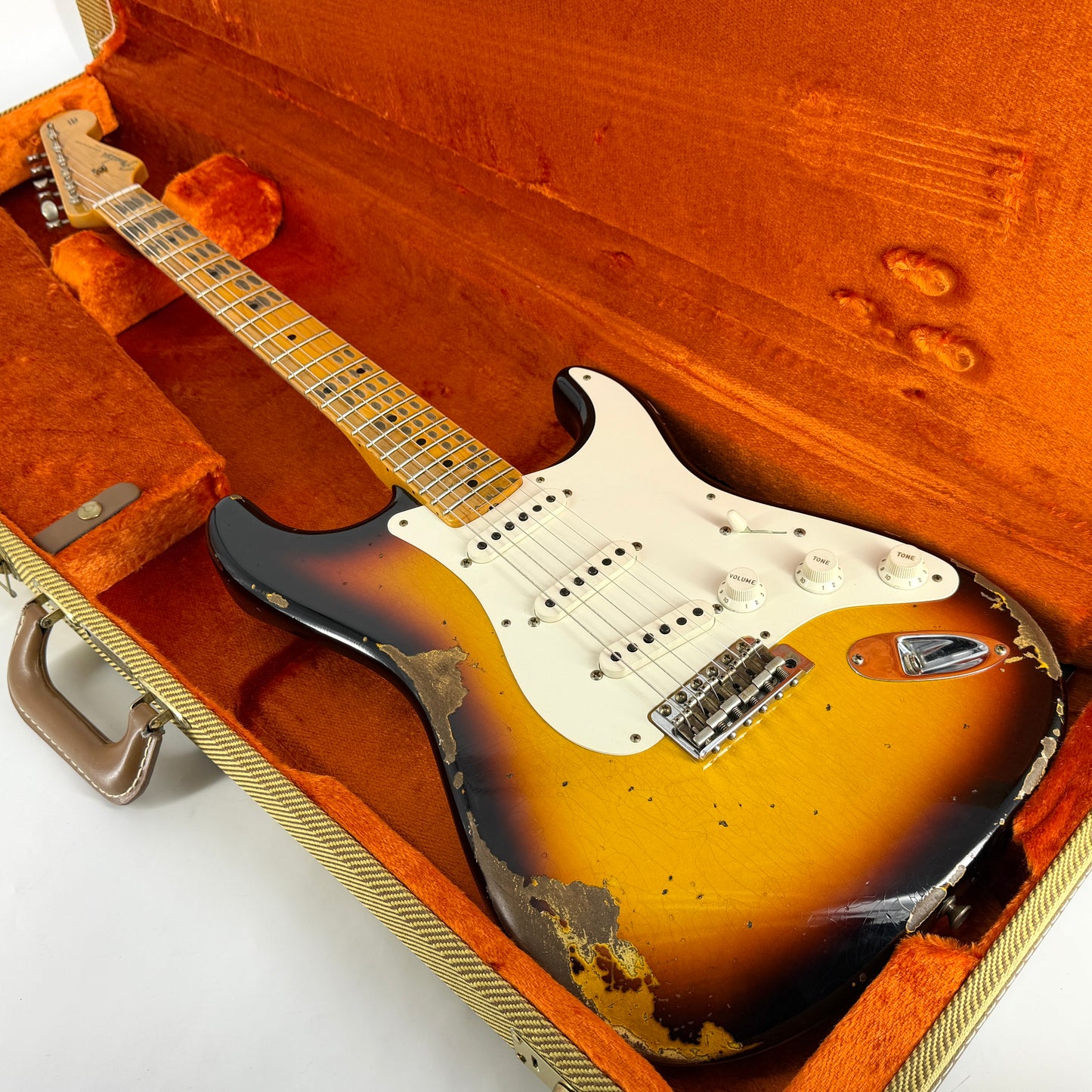 2023 Fender Custom Shop ’56 Heavy Relic Stratocaster – 3 Tone Sunburst