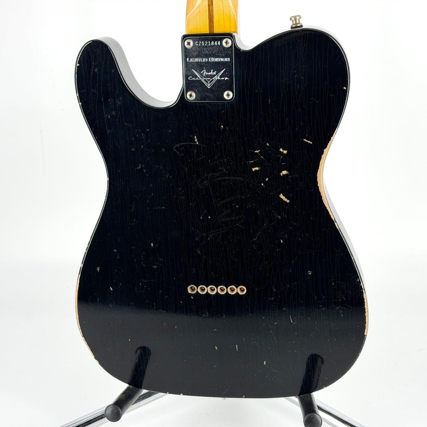 2015 Fender Custom Shop Limited Edition Caballo Tono Telecaster Relic – Black