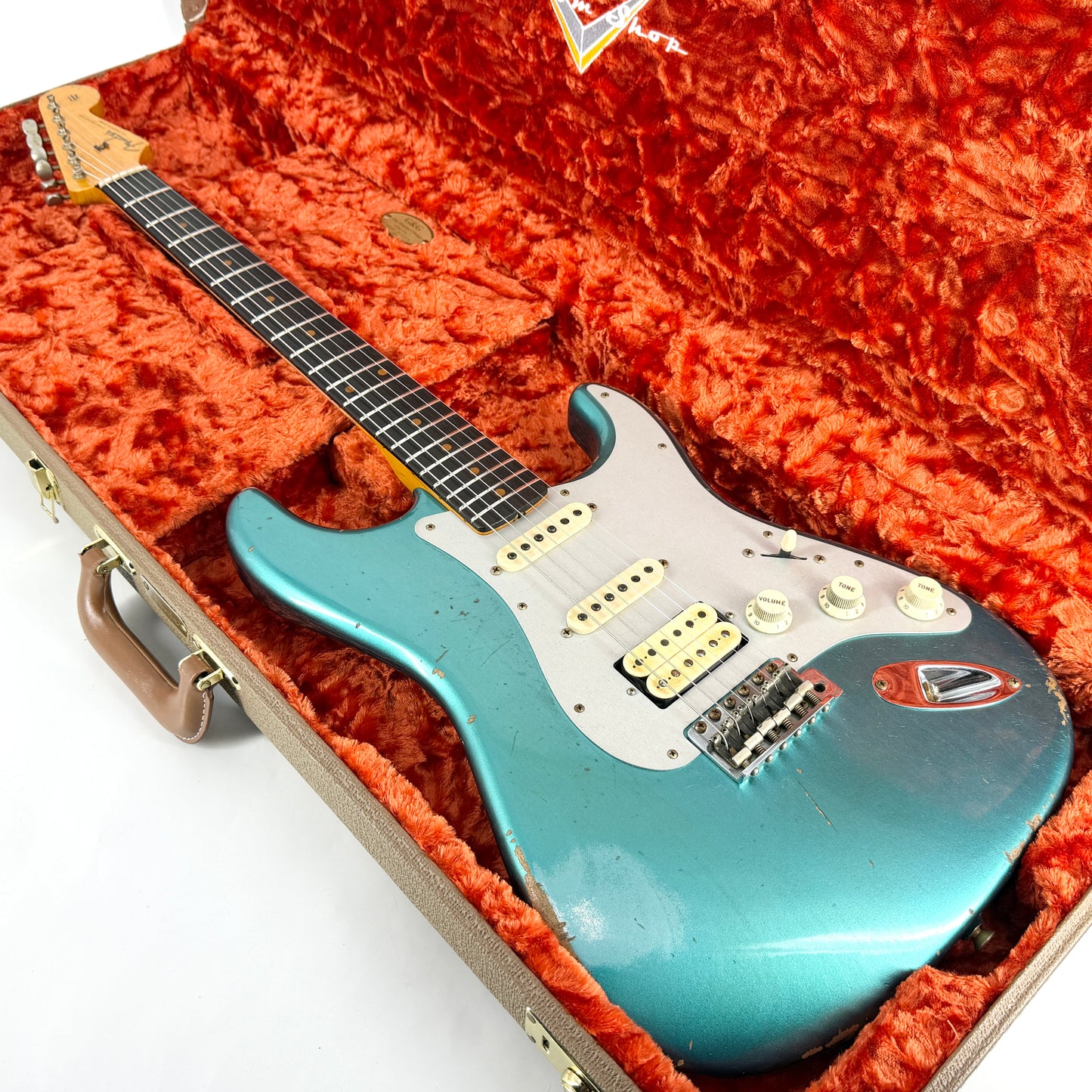 2022 Fender Custom Shop Jason Smith Masterbuilt 1960 Stratocaster HSS Relic - Robins Egg Blue