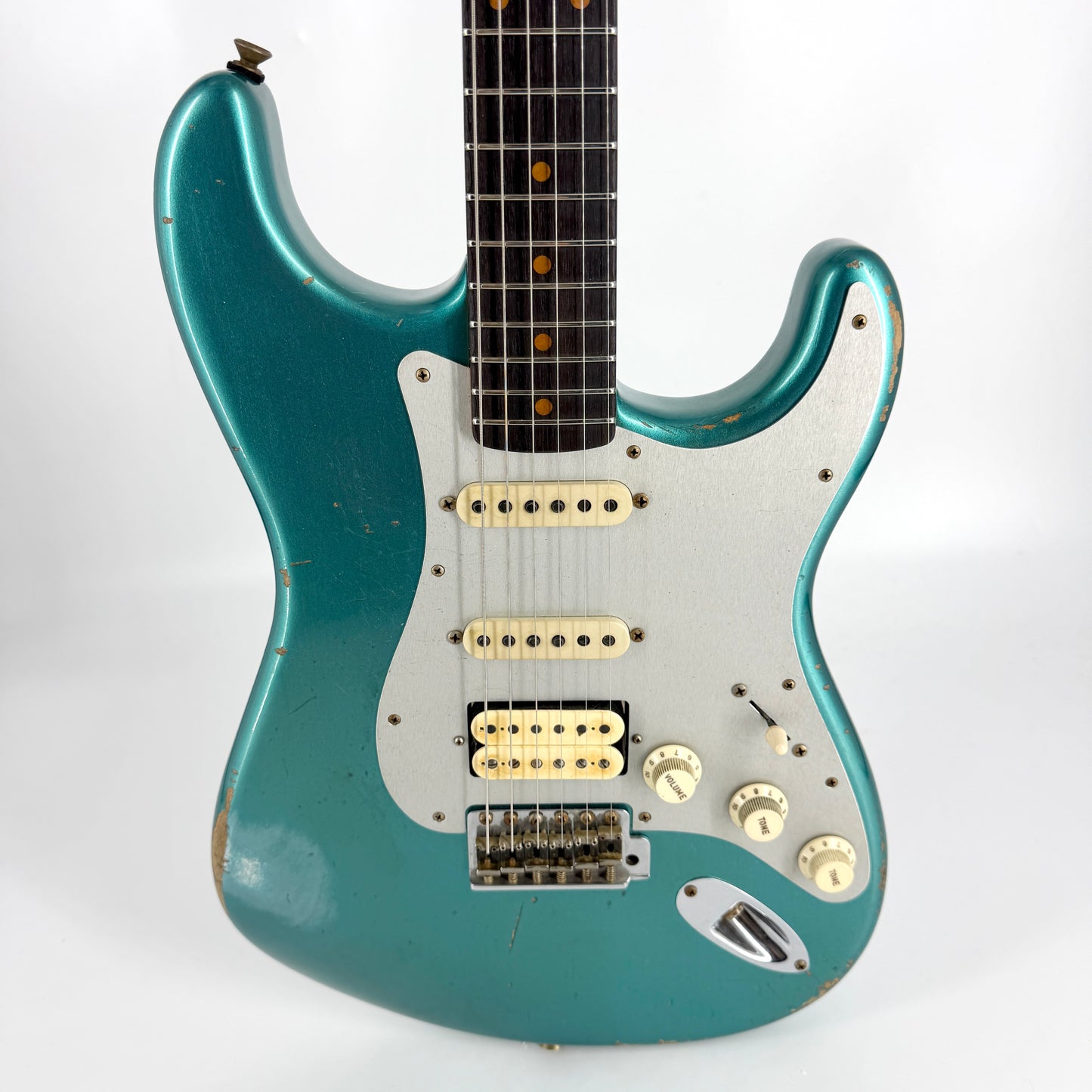 2022 Fender Custom Shop Jason Smith Masterbuilt 1960 Stratocaster HSS Relic - Robins Egg Blue