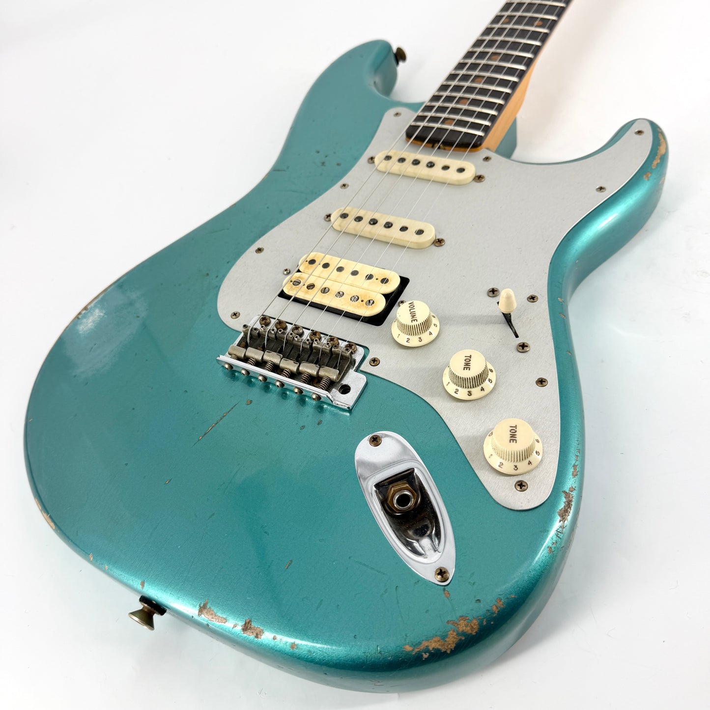 2022 Fender Custom Shop Jason Smith Masterbuilt 1960 Stratocaster HSS Relic - Robins Egg Blue