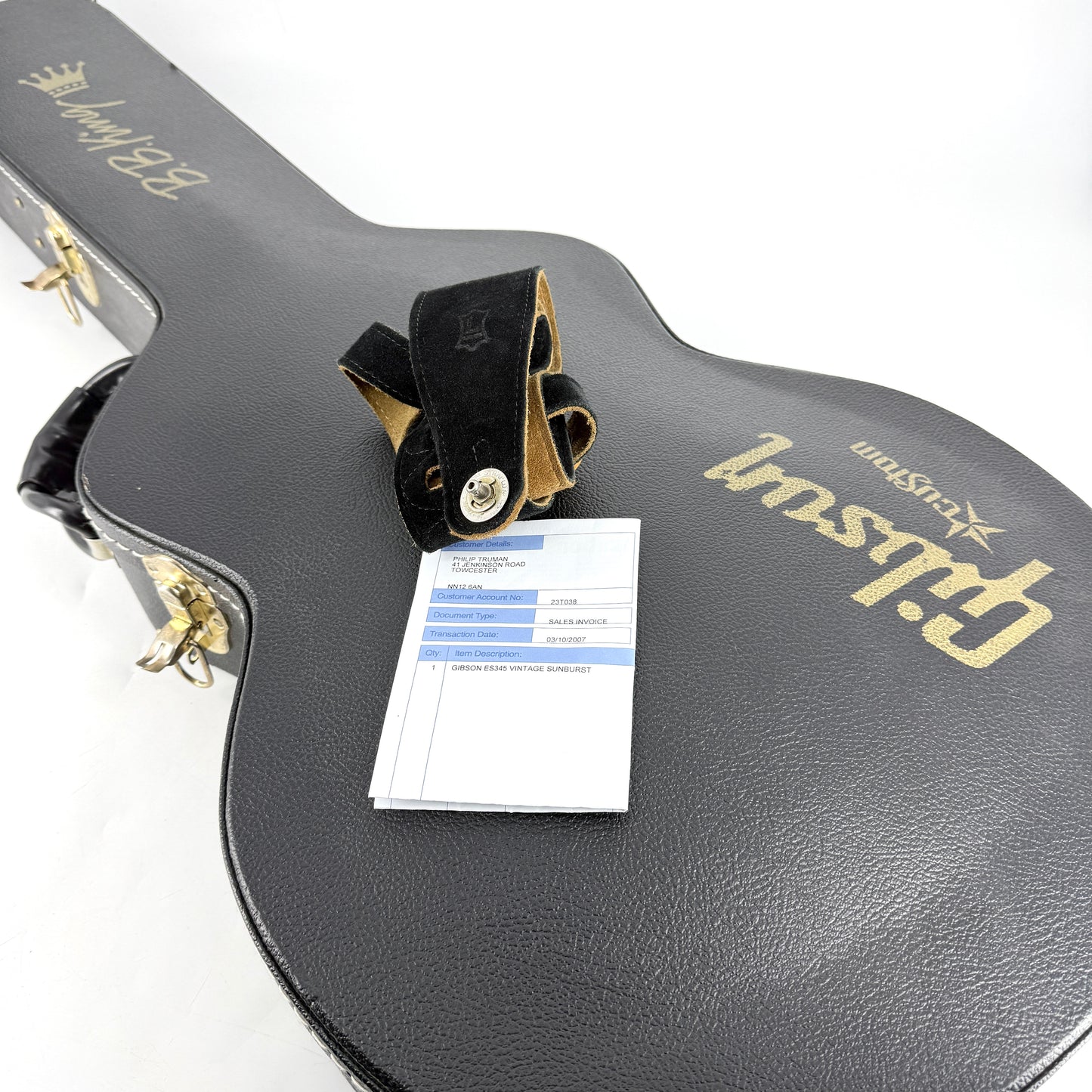 2007 Gibson ES-345 Stereo BB-King - Vintage Sunburst