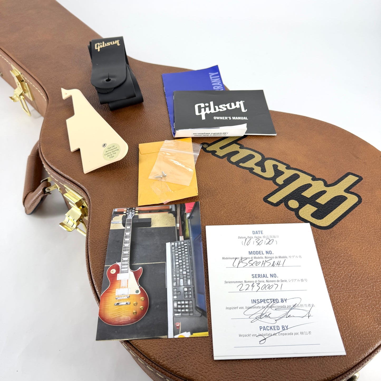 2020 Gibson Les Paul Standard 50s  – Heritage Cherry Sunburst